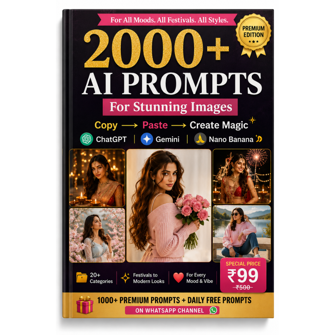 2000+ AI Prompts to create Trending & Viral Images (for Female)