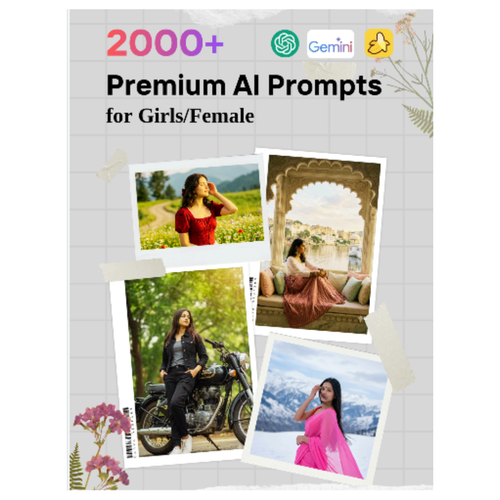 2000+ AI Prompts to create Trending & Viral Images (for Female)